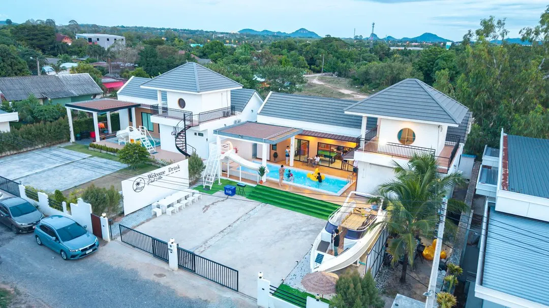ที่จอดรถ Welcome drink poolvilla