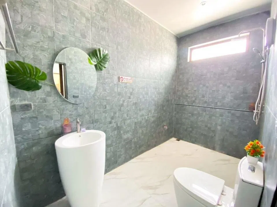 ห้องน้ำ Rocky pool villa