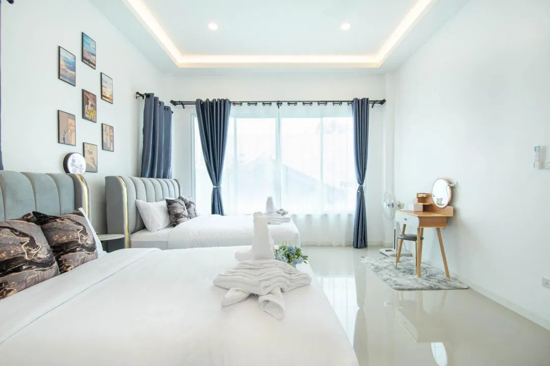 ห้องนอน Nifta pool villa