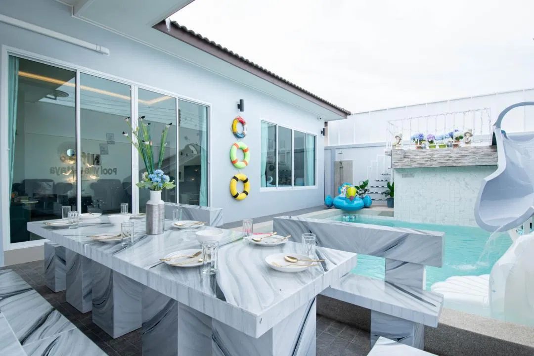 ภายนอก Nifta pool villa