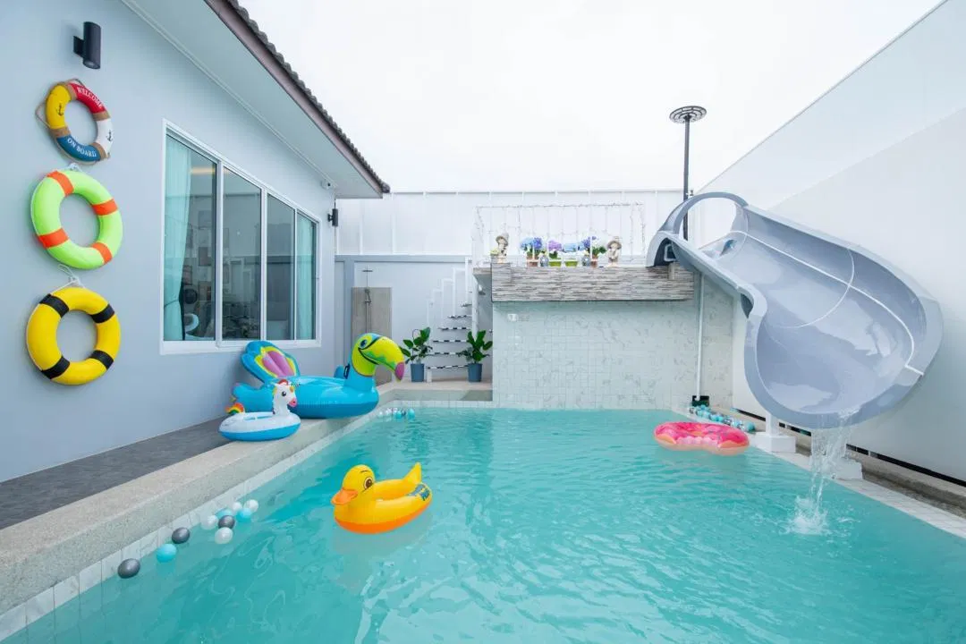 ภายนอก Nifta pool villa