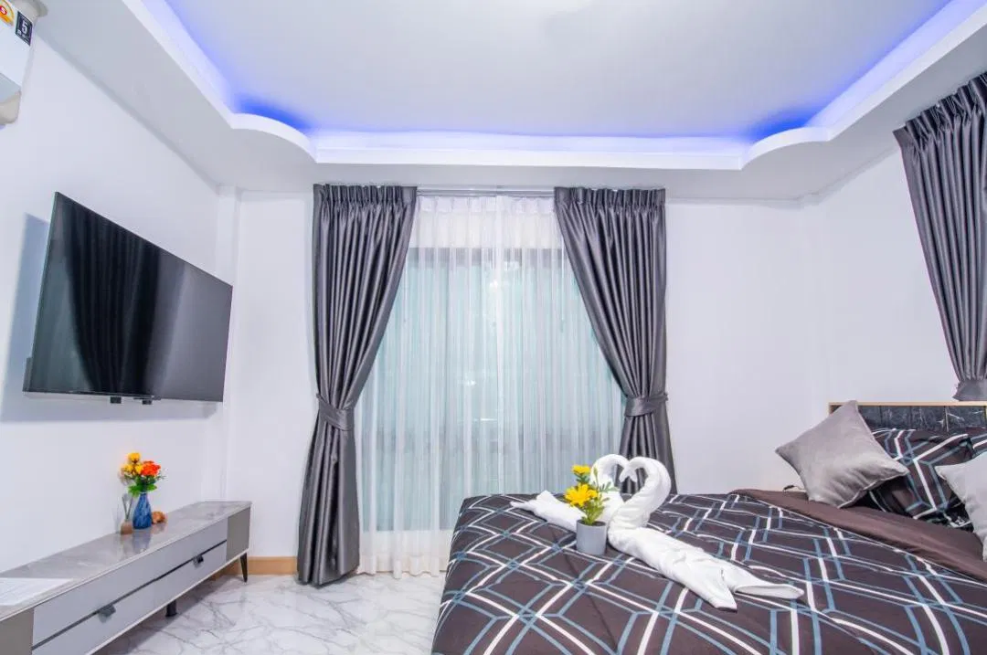 ห้องนอน Pool Villa Pattaya กรีนวิลล์