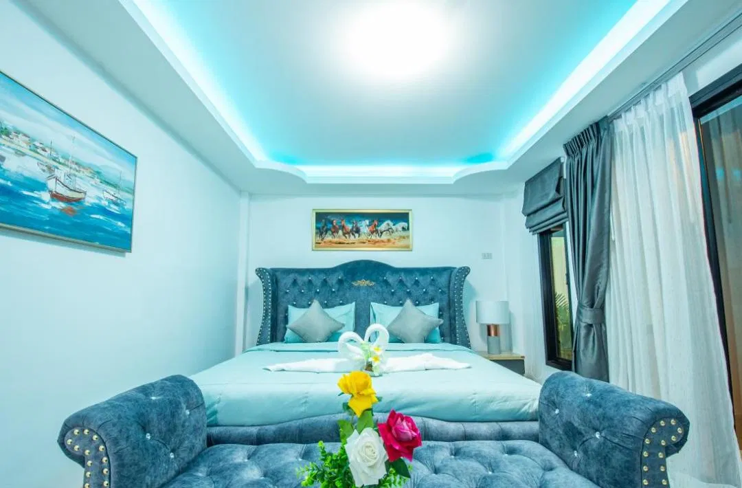 ห้องนอน Pool Villa Pattaya กรีนวิลล์