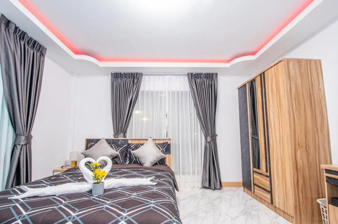 ห้องนอน Pool Villa Pattaya กรีนวิลล์