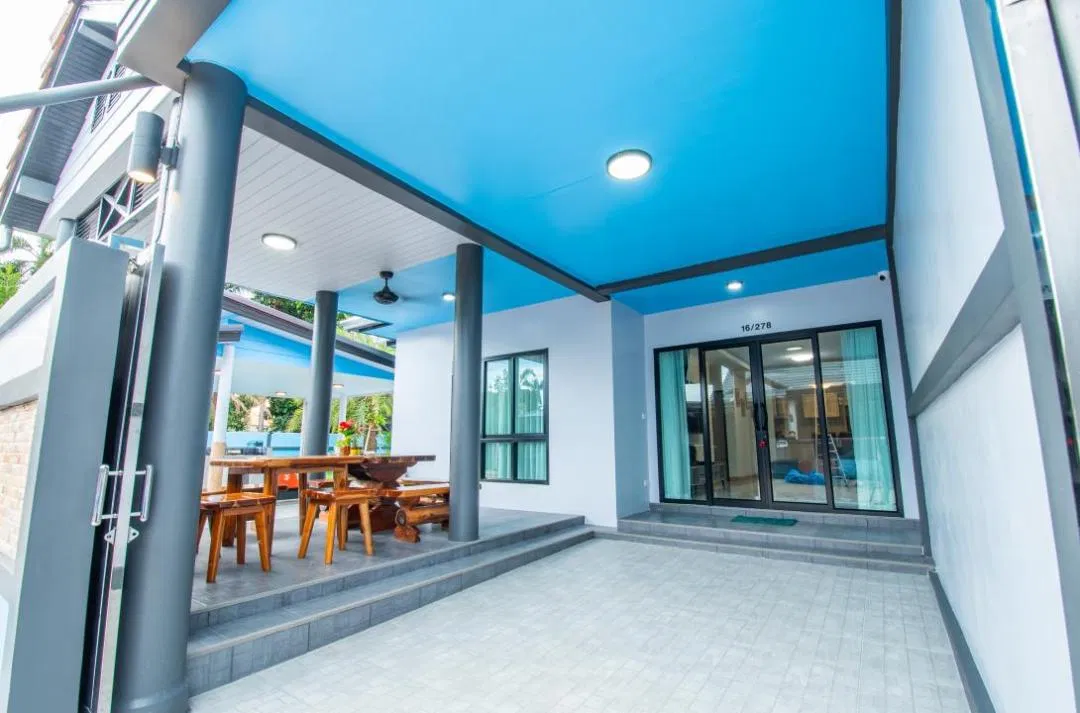 ที่จอดรถ Pool Villa Pattaya กรีนวิลล์