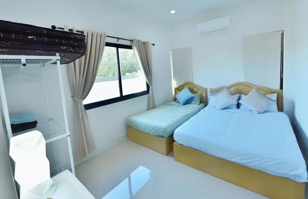 ห้องนอน Jarunee Pool Villa