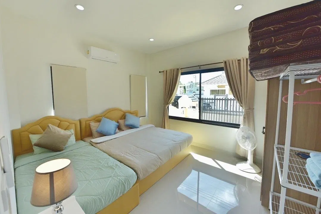 ห้องนอน Jarunee Pool Villa