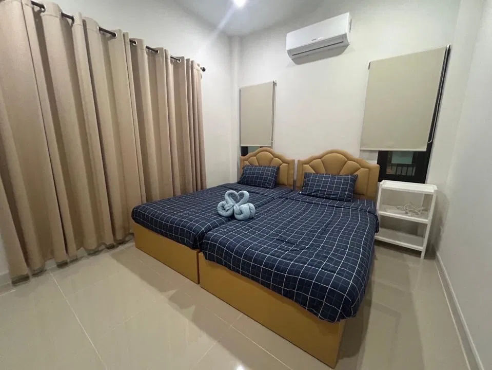 ห้องนอน Jarunee Pool Villa