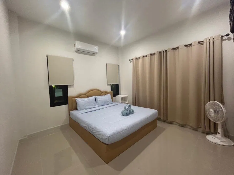 ห้องนอน Jarunee Pool Villa