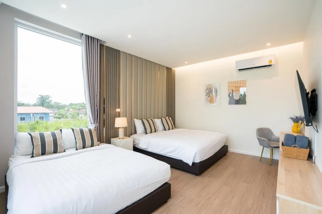 ห้องนอน Cyrus House Poolvilla