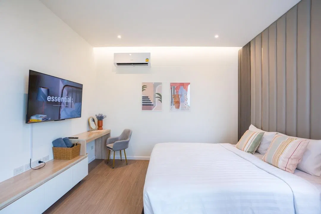 ห้องนอน Cyrus House Poolvilla