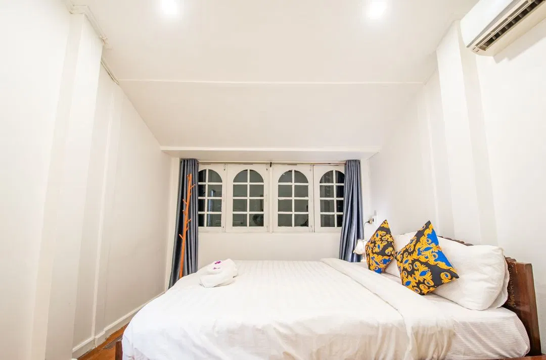 ห้องนอน Pupae Pool Villa Jomtien