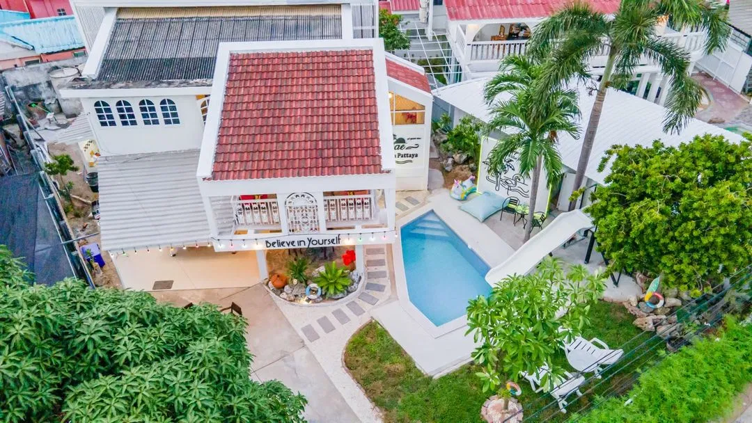 ภายนอก Pupae Pool Villa Jomtien