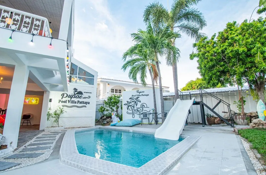 ภายนอก Pupae Pool Villa Jomtien