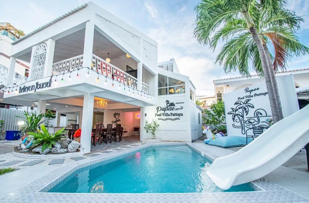ภายนอก Pupae Pool Villa Jomtien