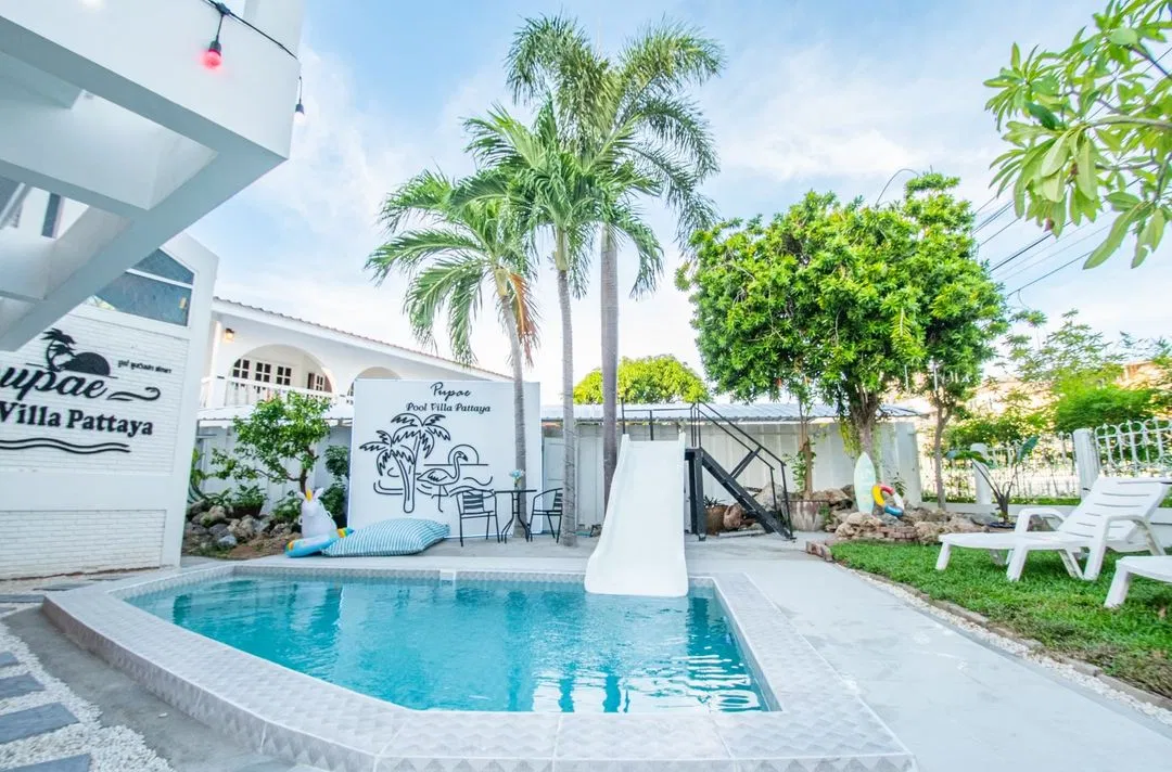 ภายนอก Pupae Pool Villa Jomtien