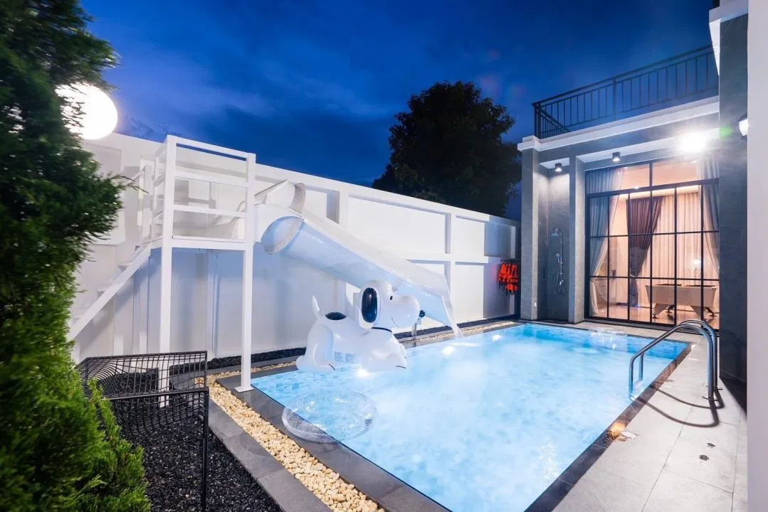 ภายนอก Lava House Poolvilla