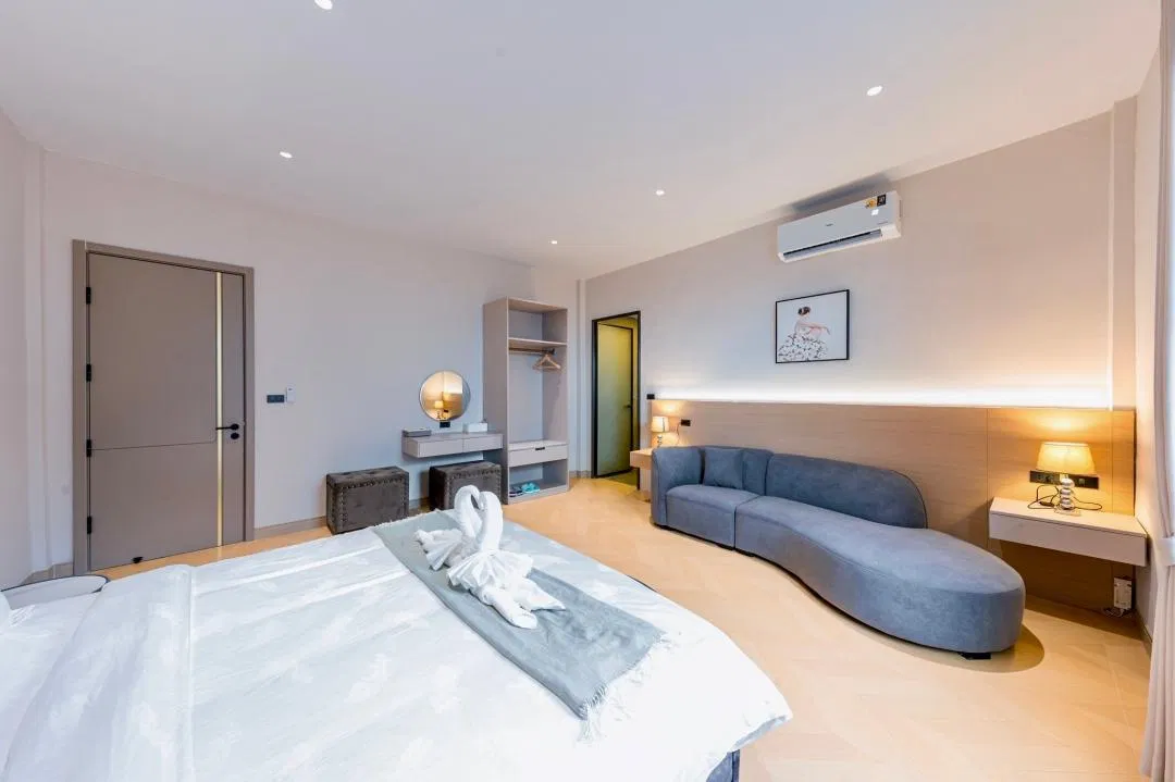 ห้องนอน Thai Erawan V8 Pool Villa