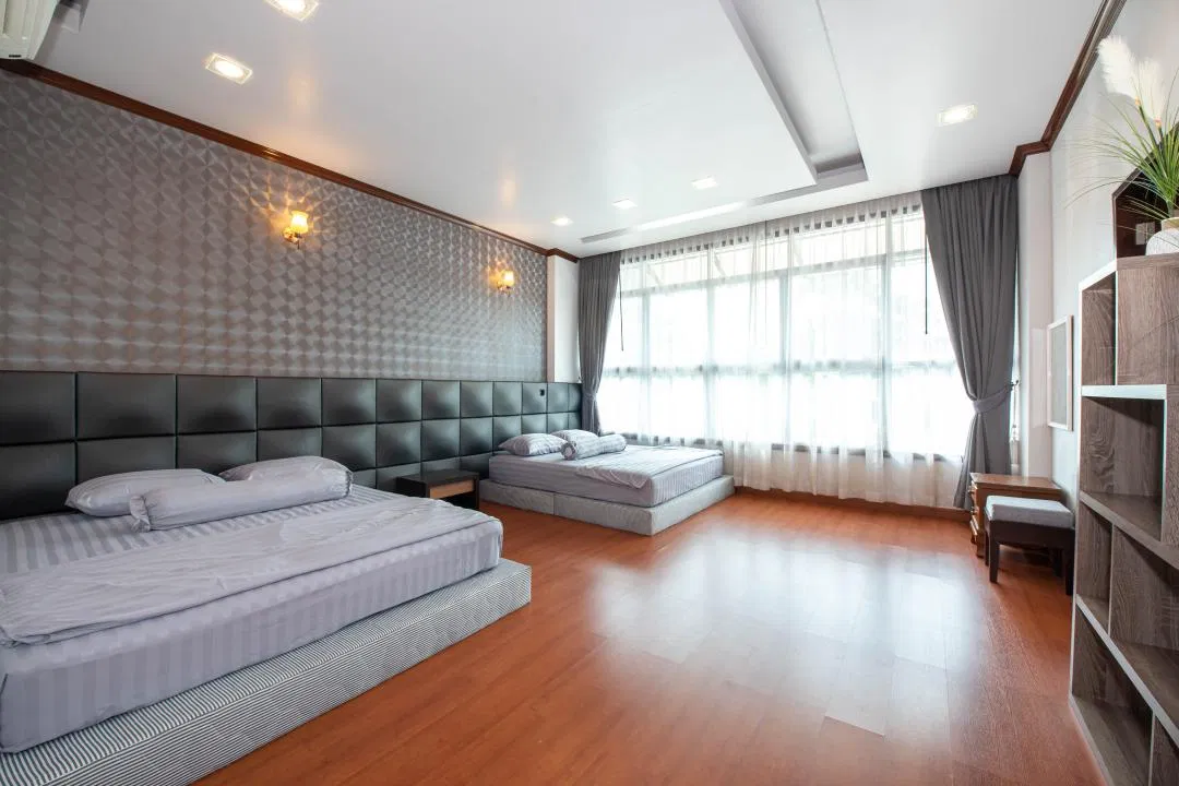 ห้องนอน พิพิมพูลวิลล่า ศรีราชา