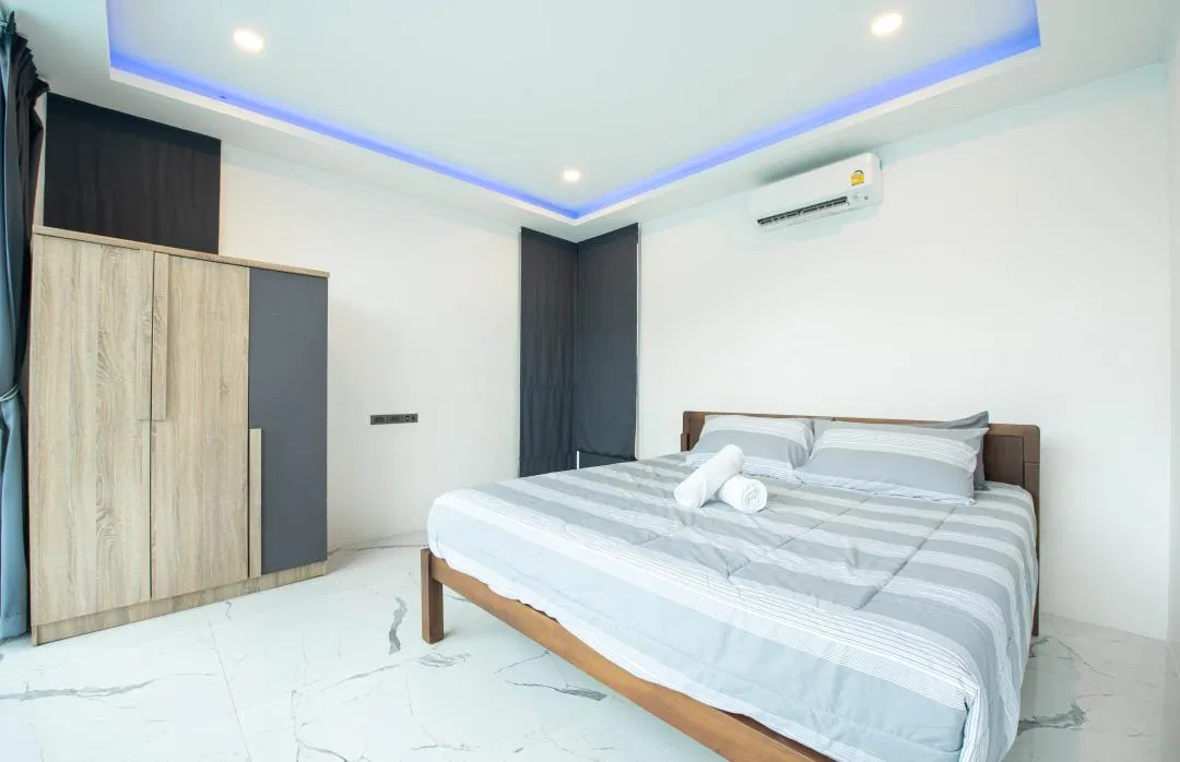 ห้องนอน Marine pool villa