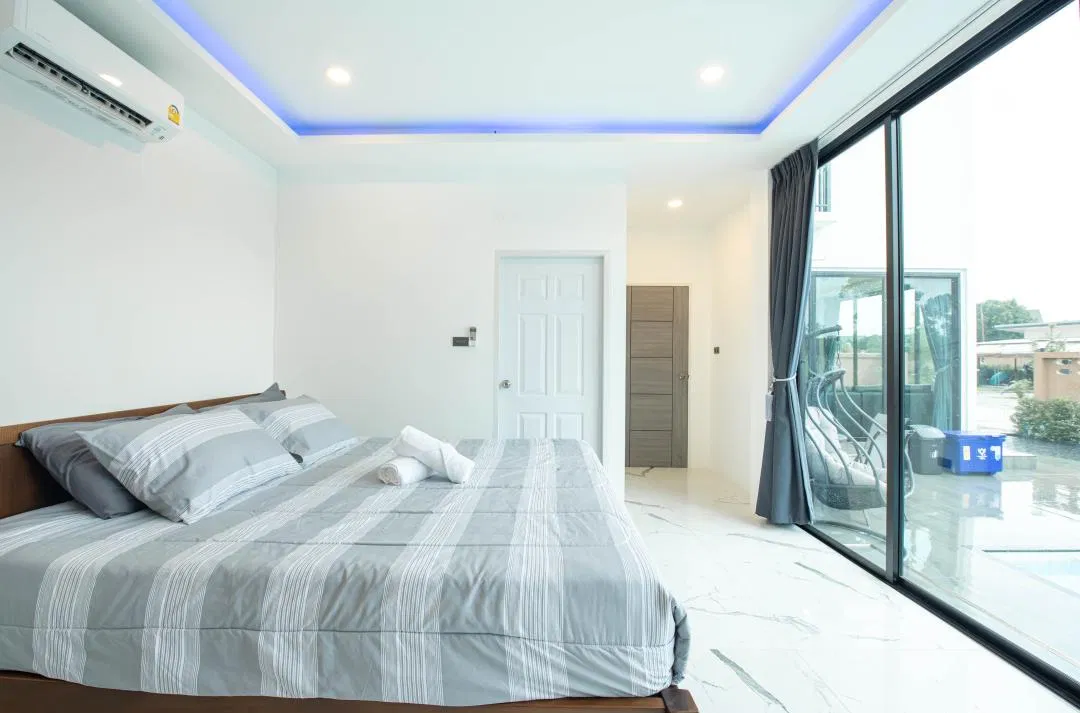 ห้องนอน Marine pool villa