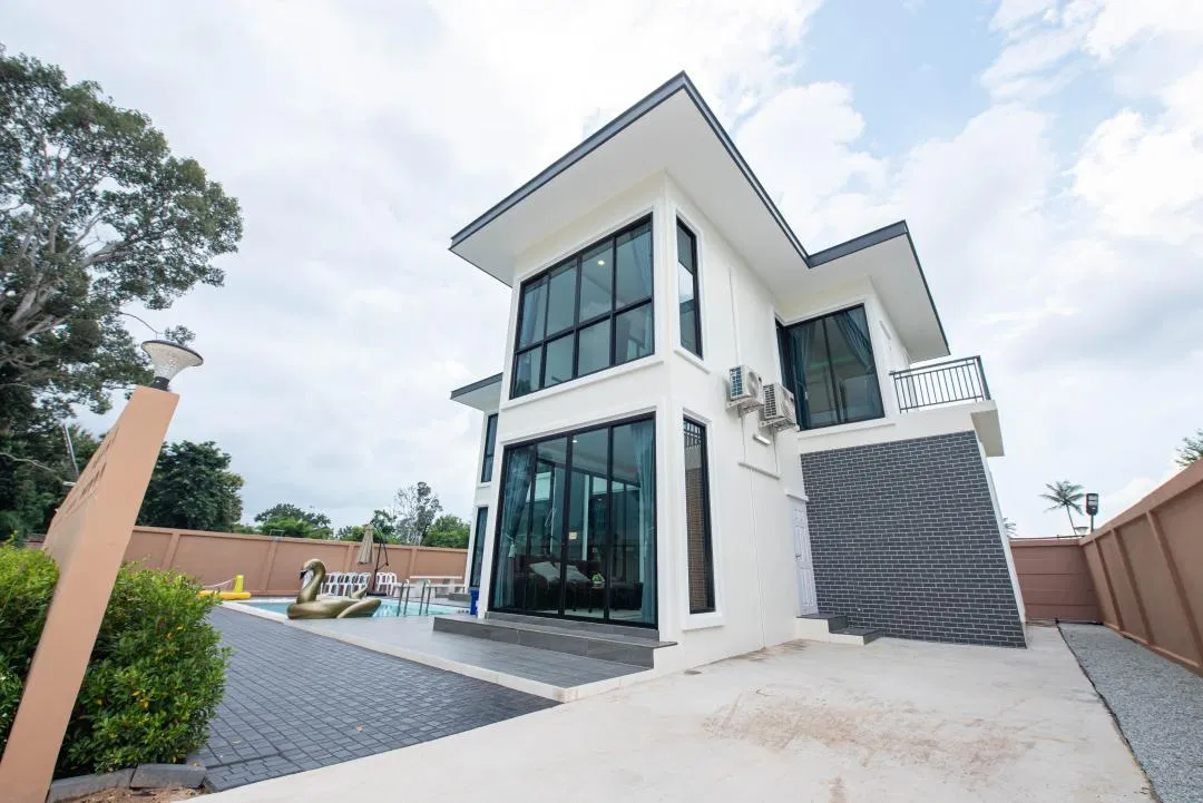 ภายนอก Mawin pool villa