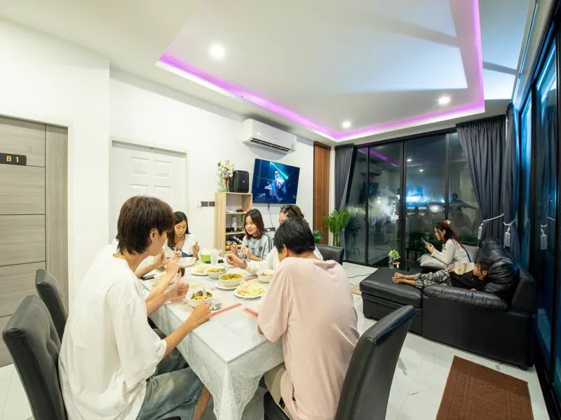 ภายใน Mawin pool villa