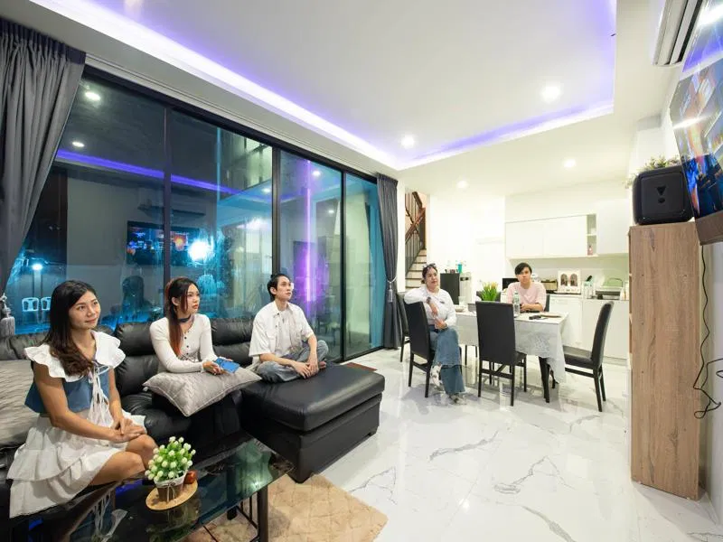 ภายใน Mawin pool villa