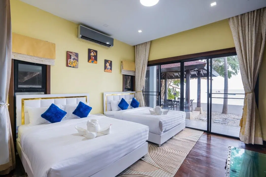 ห้องนอน Welcome Sea view Pool Villa