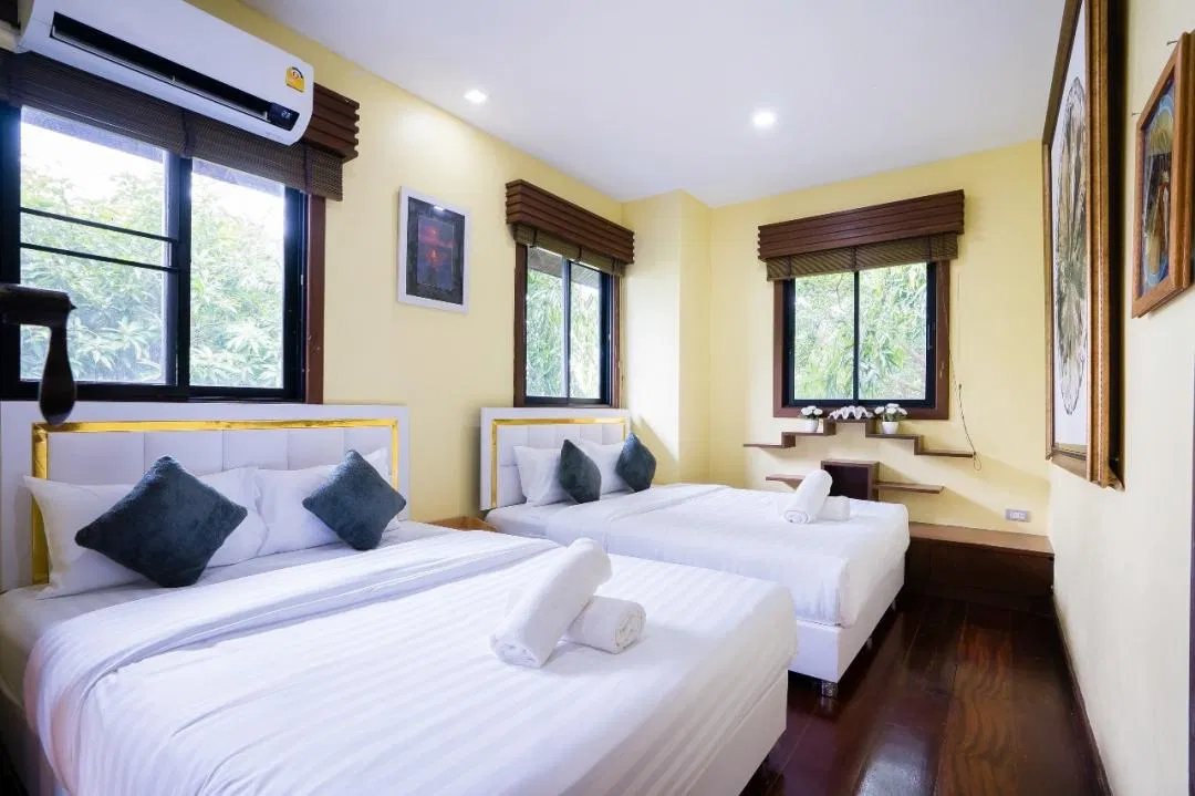 ห้องนอน Welcome Sea view Pool Villa