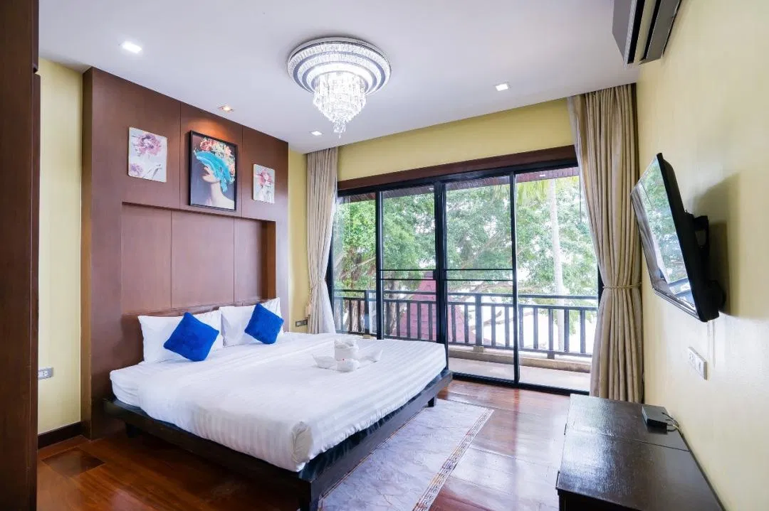 ห้องนอน Welcome Sea view Pool Villa