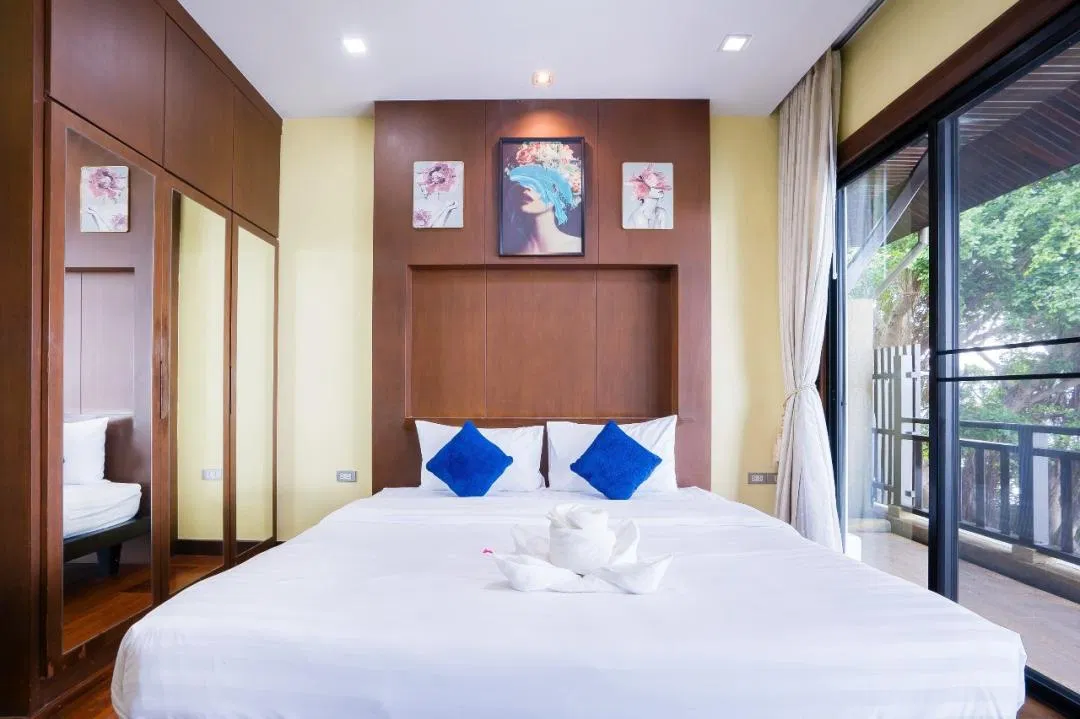 ห้องนอน Welcome Sea view Pool Villa