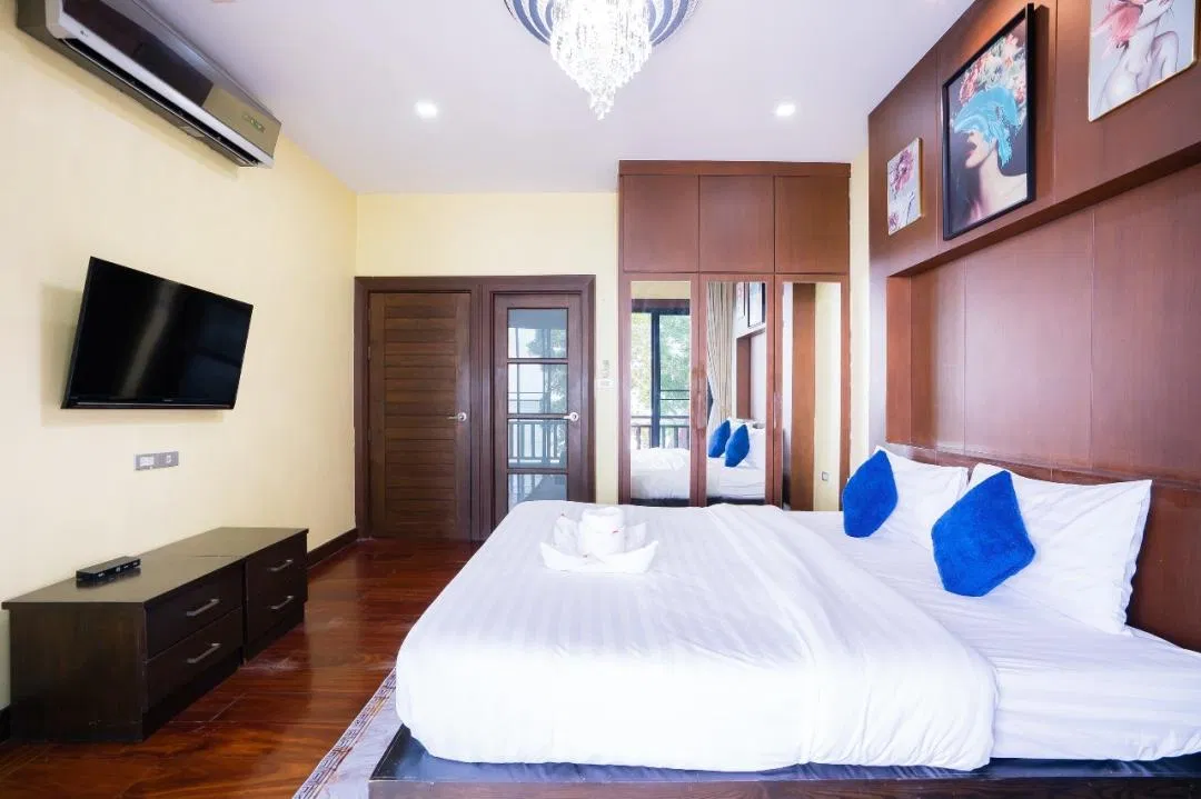 ห้องนอน Welcome Sea view Pool Villa