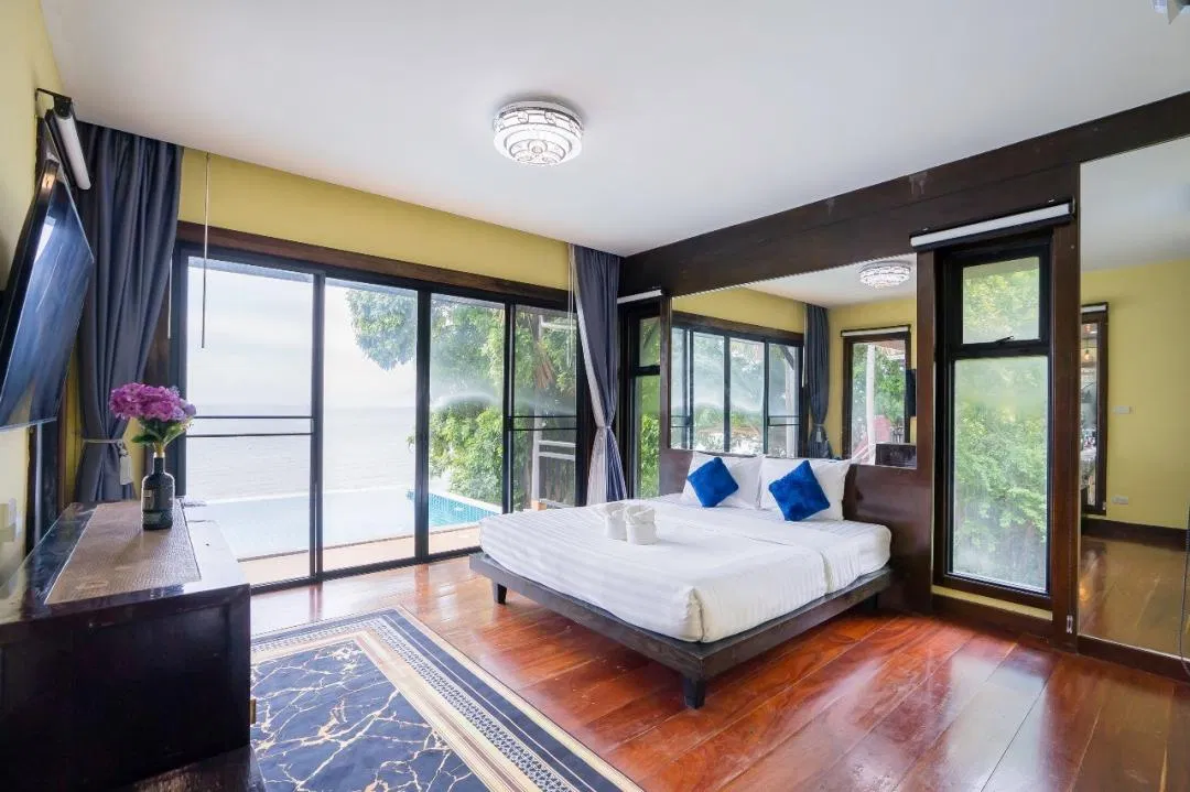 ห้องนอน Welcome Sea view Pool Villa