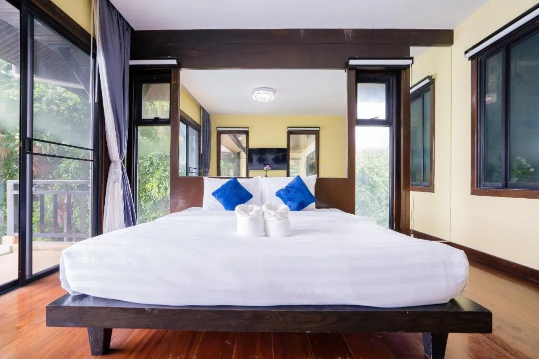 ห้องนอน Welcome Sea view Pool Villa