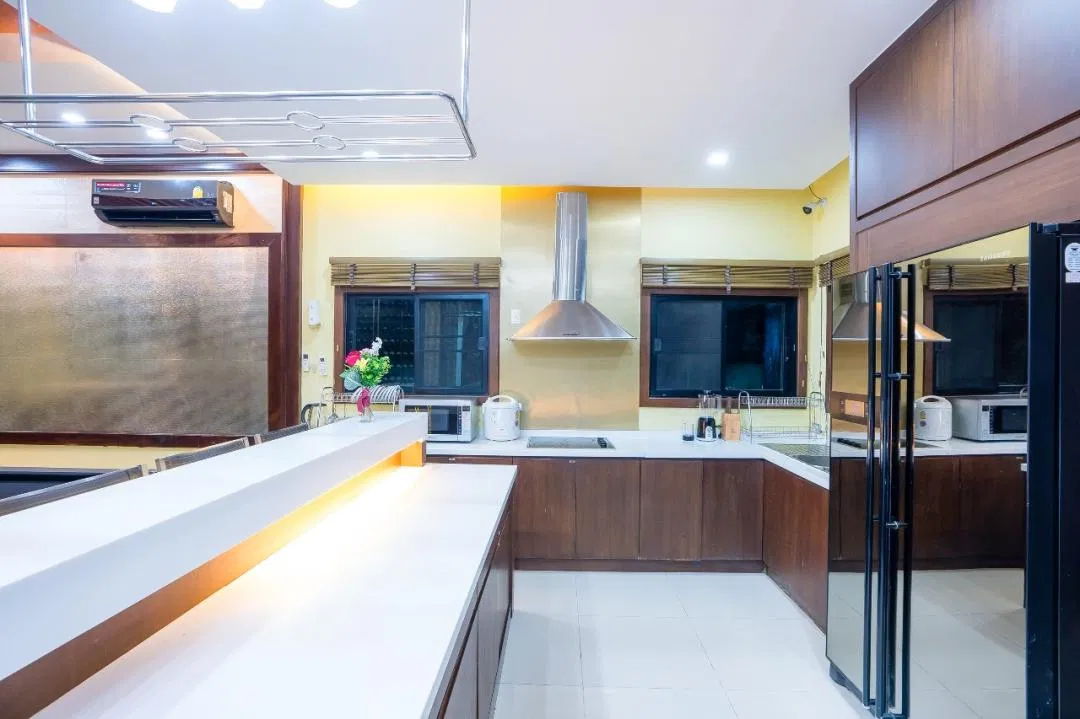 ครัว Welcome Sea view Pool Villa