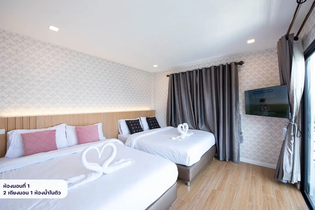 ห้องนอน Miguel Plus Pool Villa