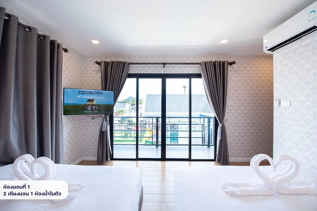 ห้องนอน Miguel Plus Pool Villa