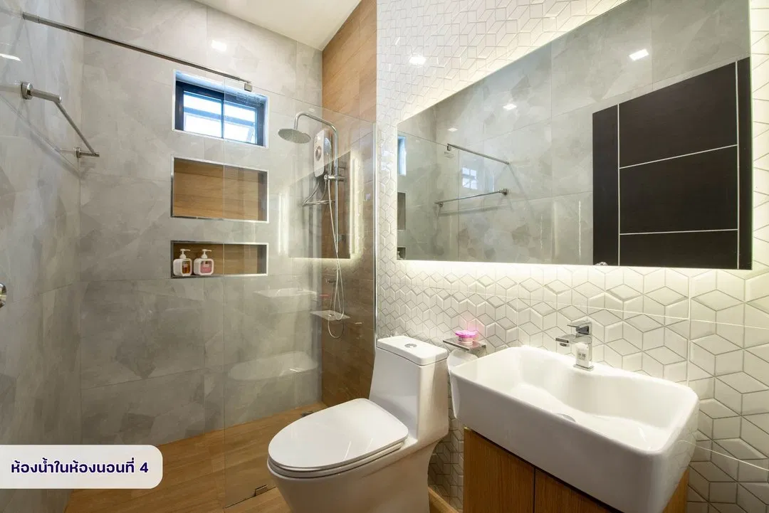 ห้องน้ำ Miguel Plus Pool Villa
