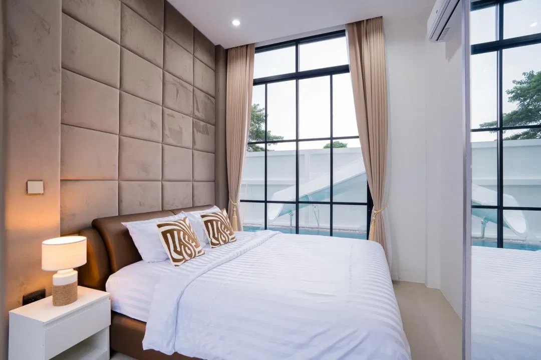 ห้องนอน Magma House Poolvilla