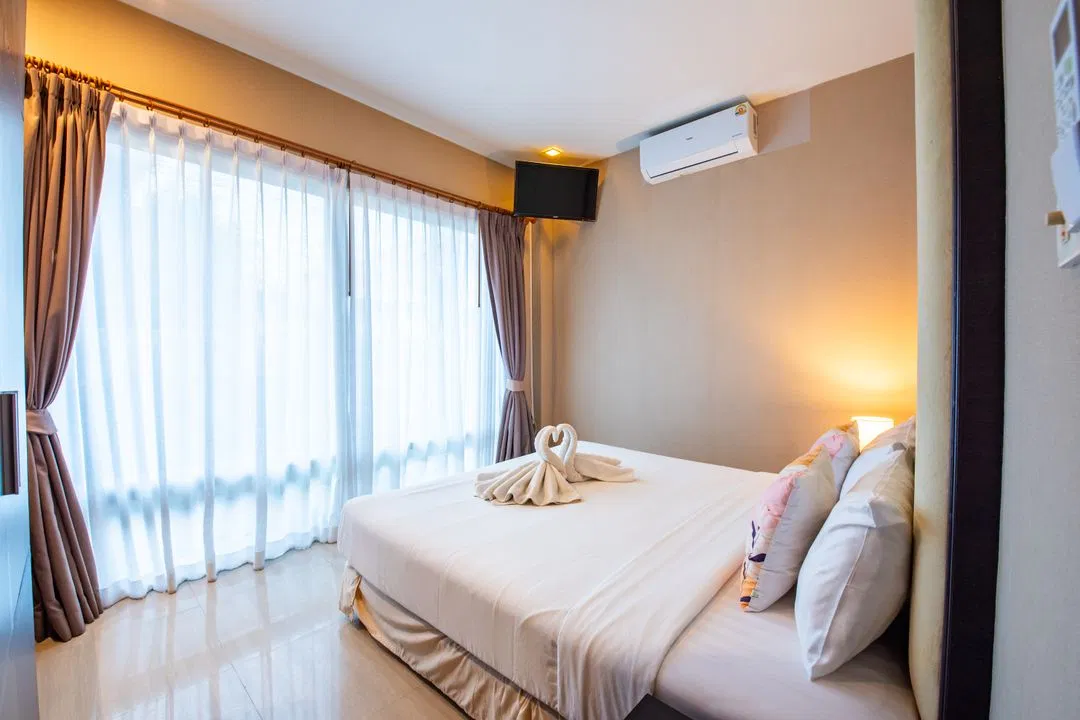 ห้องนอน Crazy pool villa pattaya