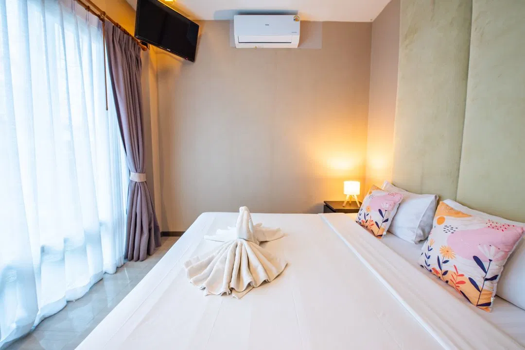 ห้องนอน Crazy pool villa pattaya