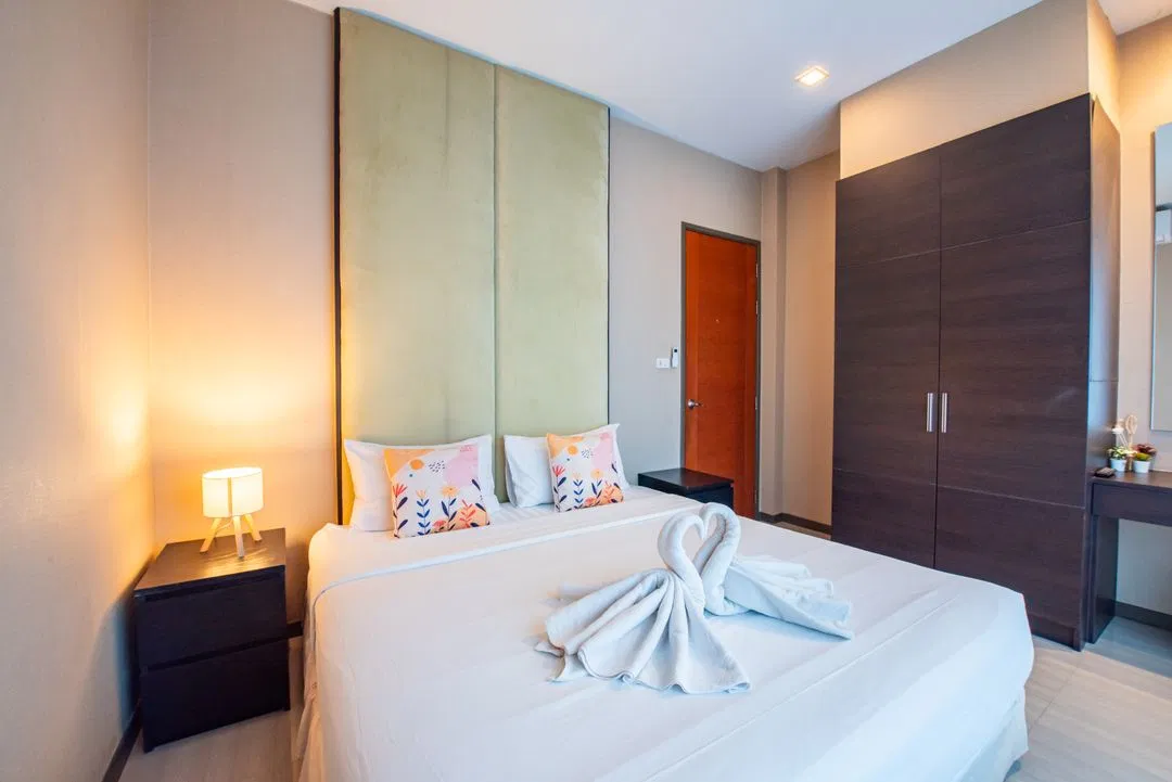 ห้องนอน Crazy pool villa pattaya