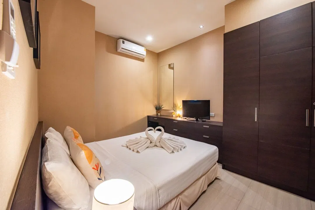 ห้องนอน Crazy pool villa pattaya