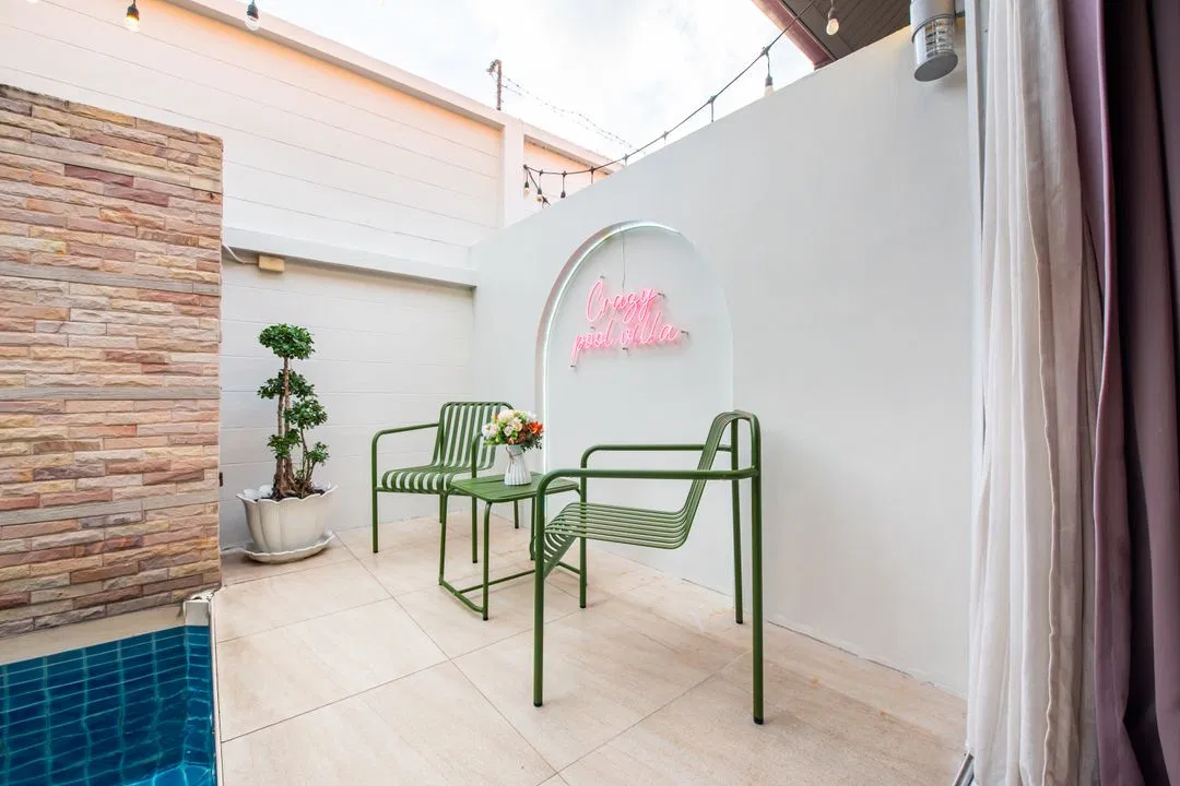 ภายนอก Crazy pool villa pattaya