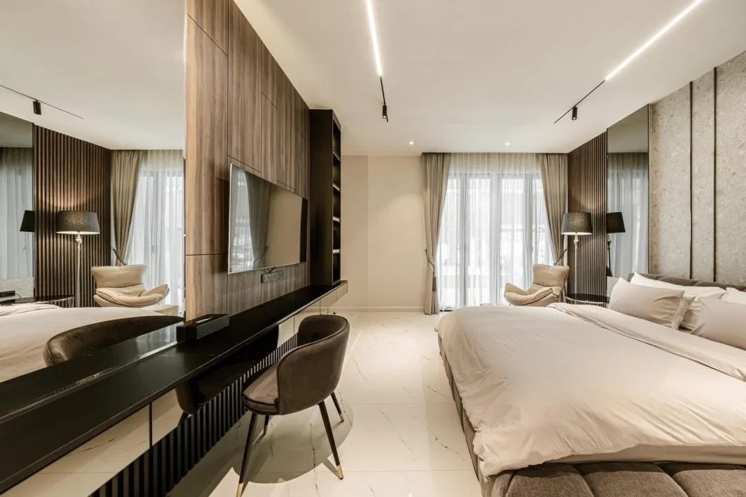 ห้องนอน Penthouse Pandora