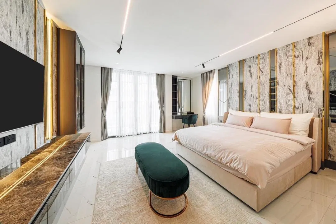 ห้องนอน Penthouse Pandora