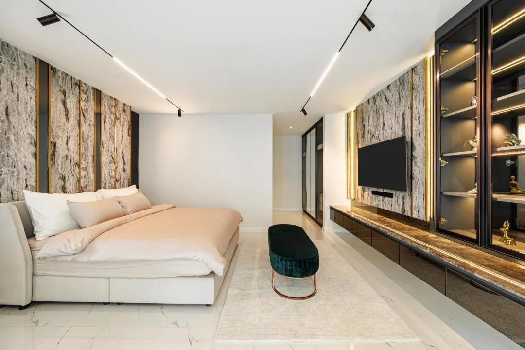 ห้องนอน Penthouse Pandora
