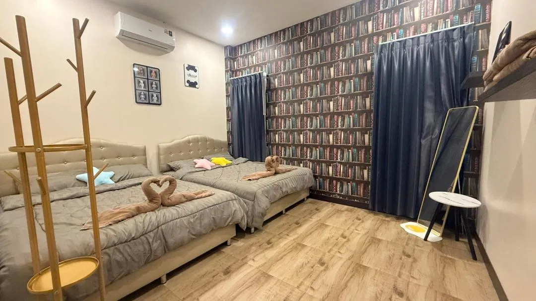 ห้องนอน Super BM Poolvilla Pattaya
