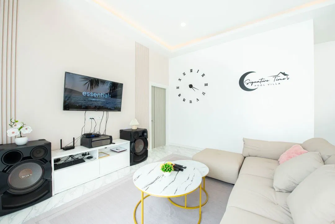 ภายใน Signature time pool villa